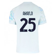 Inter Milan Manuel Akanji #25 Bortatröja 2025-26 Korta ärmar